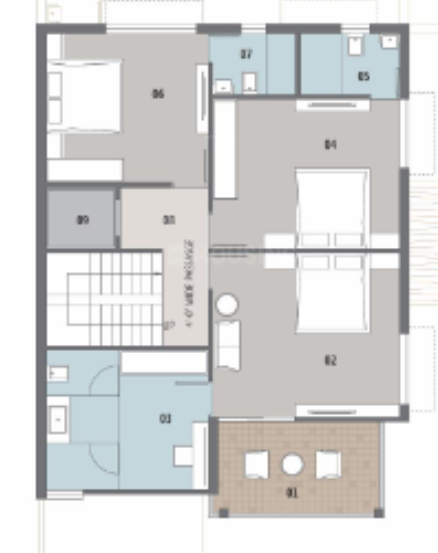  villa Floor Plan First Floor Plan