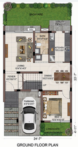  amberley Floor Plan Ground Floor Plan