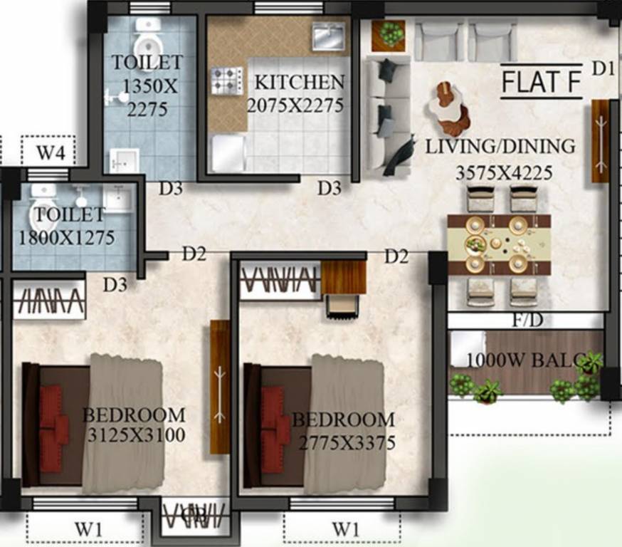  nirmala breeze Floor Plan Floor Plan