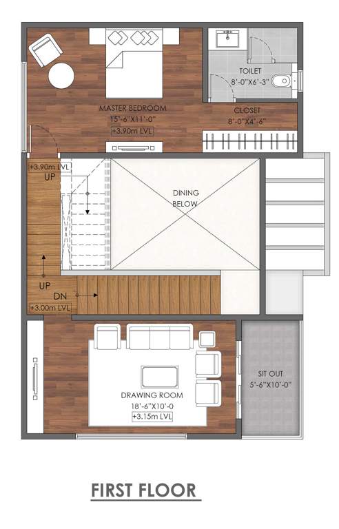  ecostone phase 1 Floor Plan First Floor Plan