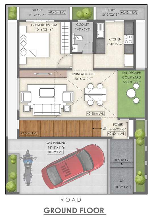  ecostone phase 1 Floor Plan Ground Floor Plan