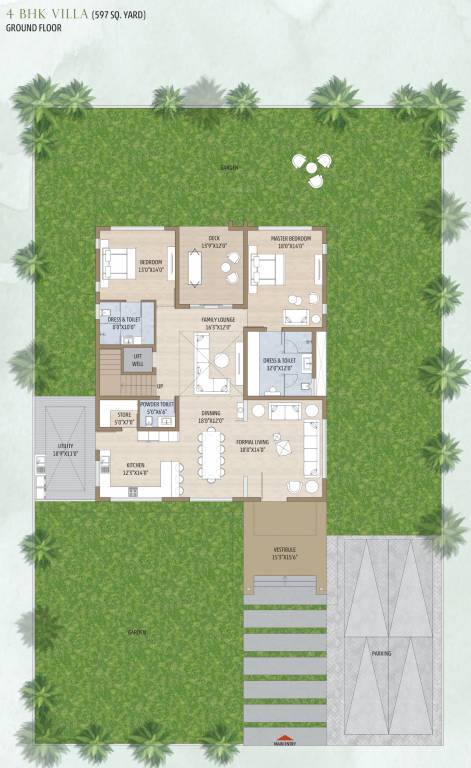  param drashti Floor Plan Ground Floor Plan