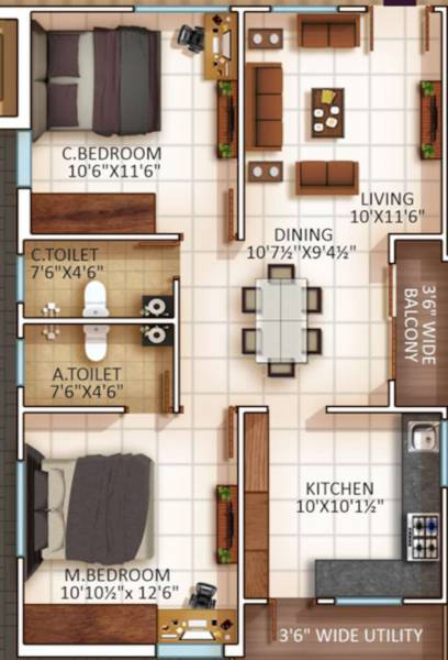  sudhini-enclave Floor Plan Floor Plan