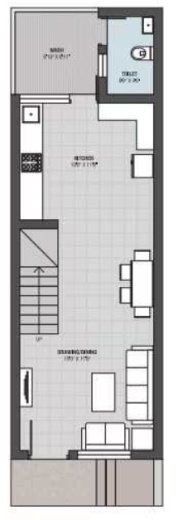  garden green bunglows Floor Plan Ground Floor Plan