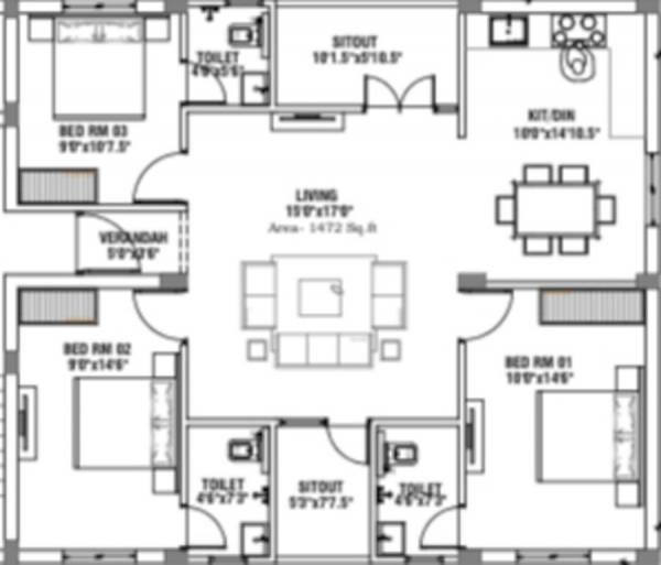  sri-divyam Floor Plan Floor Plan
