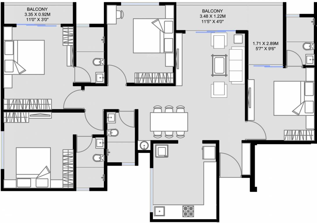  k shire wing a b c d Floor Plan Floor Plan