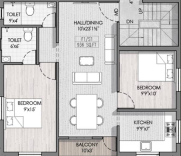  kalpataru Floor Plan Floor Plan