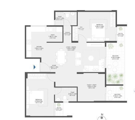  spaces felicity engrace 1 Floor Plan Floor Plan