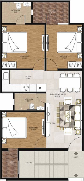  trilok residency Floor Plan Floor Plan