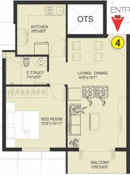  panchajanya-residency Floor Plan Floor Plan