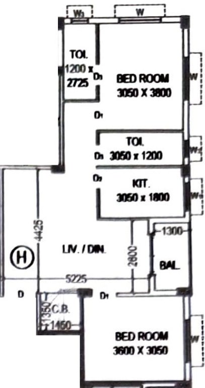  kasturi heights Floor Plan Floor Plan