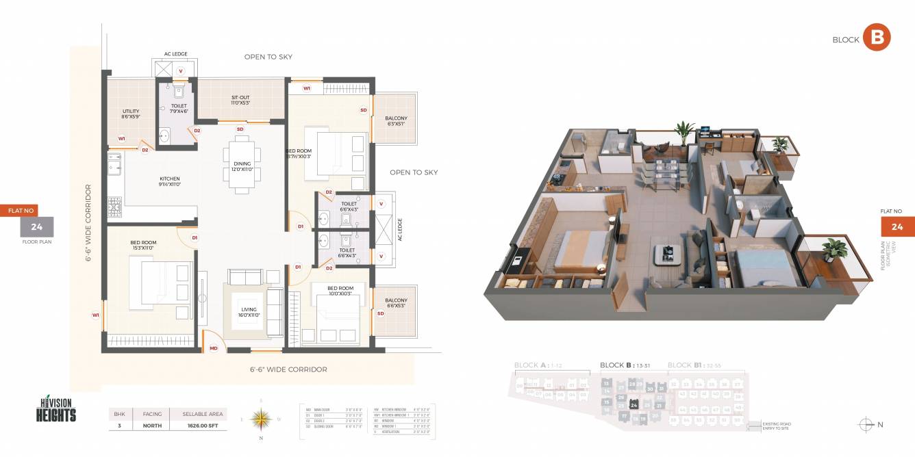  heights Floor Plan Floor Plan