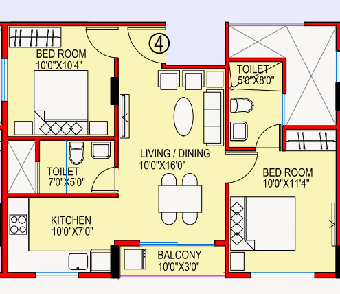  mnrst-apartment Floor Plan Floor Plan