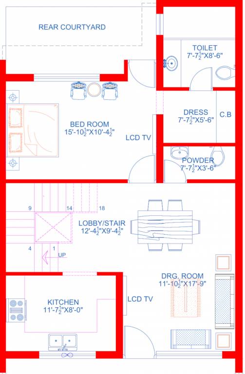  jasper villas Floor Plan Ground Floor Plan