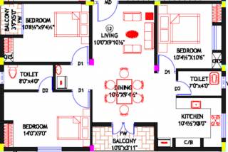 Floor Plan  dn5-dream-nest-apartments Floor Plan Floor Plan
