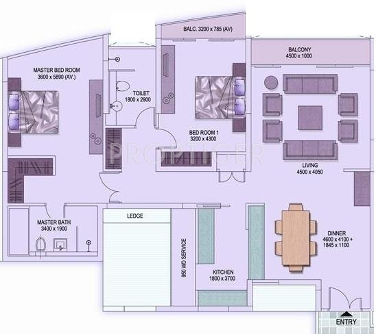 Shrachi Rosedale Garden (2BHK+2T (1,718 sq ft) 1718 sq ft) Shrachi Rosedale Garden (2BHK+2T (1,718 sq ft) 1718 sq ft)