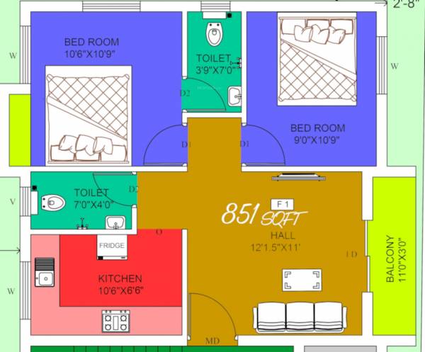  al-apartment Floor Plan Floor Plan