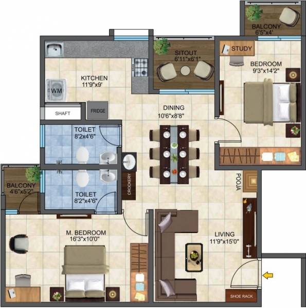  garuda-creek-view Floor Plan Floor Plan