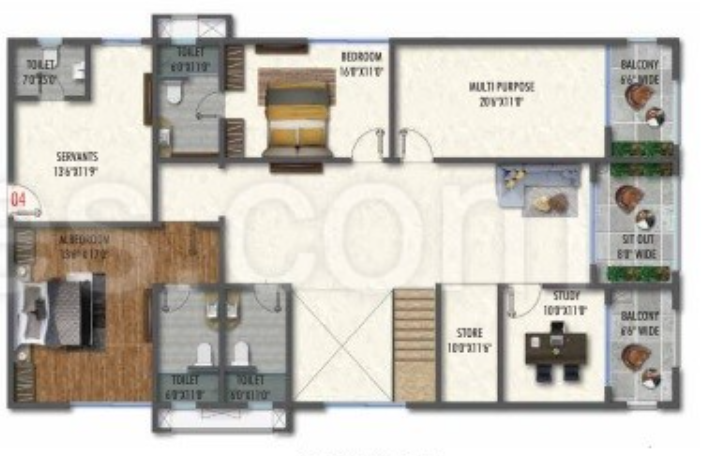 Upper Level Duplex Plan skyla Floor Plan Upper Level Duplex Plan