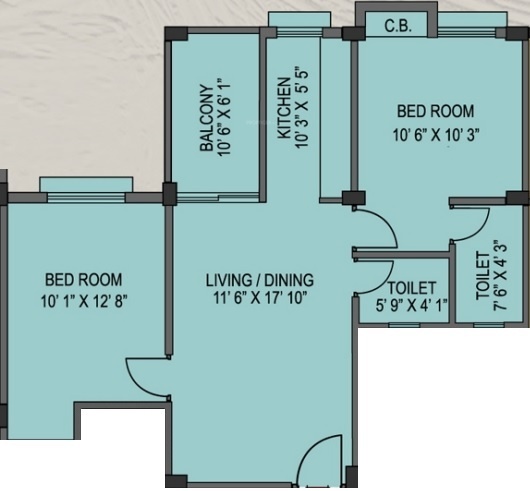  tridev-garden-phase-2 Floor Plan Floor Plan