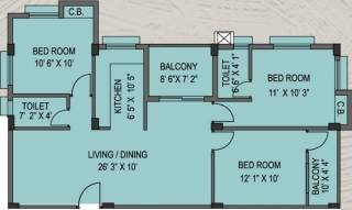 Floor Plan  tridev-garden-phase-2 Floor Plan Floor Plan