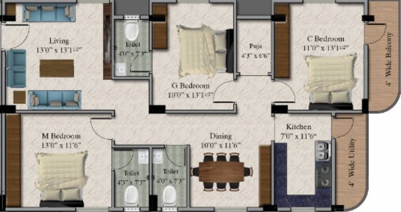  jewel park Floor Plan Floor Plan
