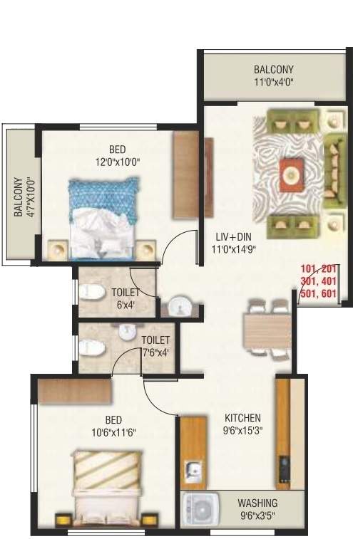  atharva serenity Floor Plan Floor Plan