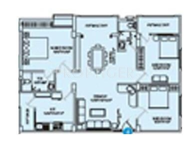 Ramky Pride (3BHK+3T (1,500 sq ft) 1500 sq ft)