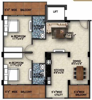 kaveri-manor Floor Plan Floor Plan