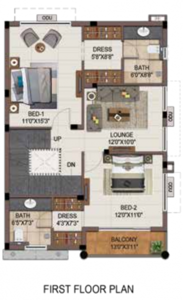  grandio Floor Plan First Floor Plan