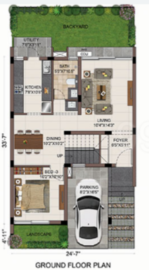  amberley Floor Plan Ground Floor Plan