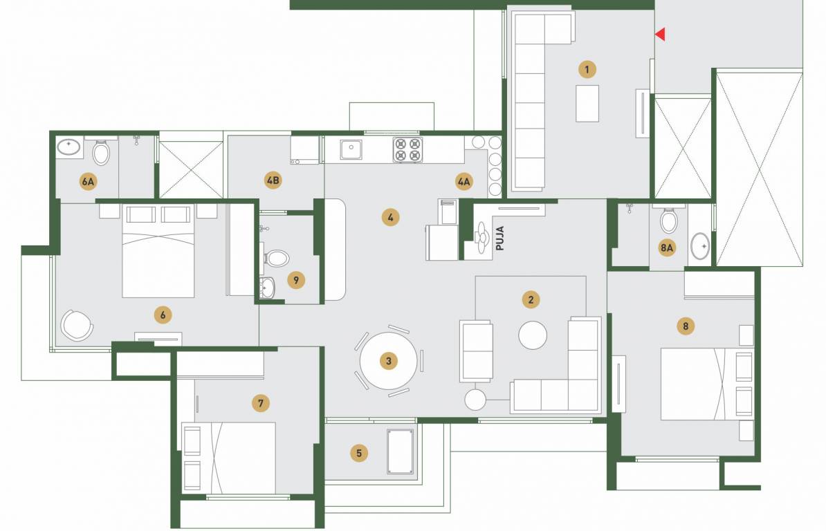  greens Floor Plan Floor Plan