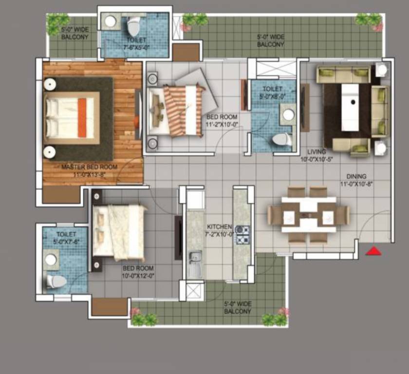  aspire phase iv Floor Plan Floor Plan
