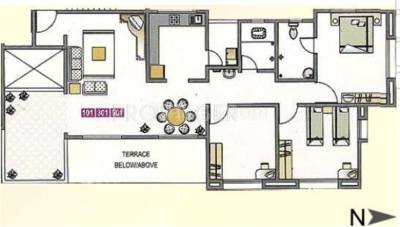 GK Rose Valley (2BHK+2T (1,005 sq ft) 1005 sq ft) GK Rose Valley (2BHK+2T (1,005 sq ft) 1005 sq ft)