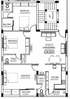  balaji-homes Floor Plan Floor Plan