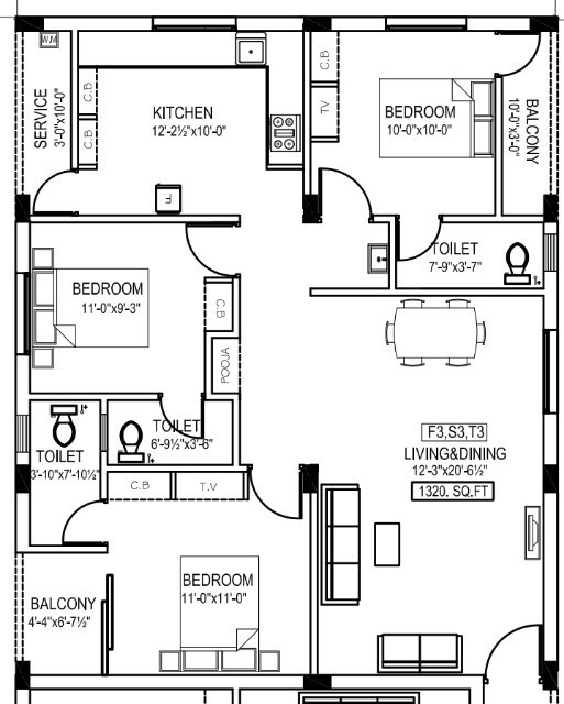  balaji homes Floor Plan Floor Plan