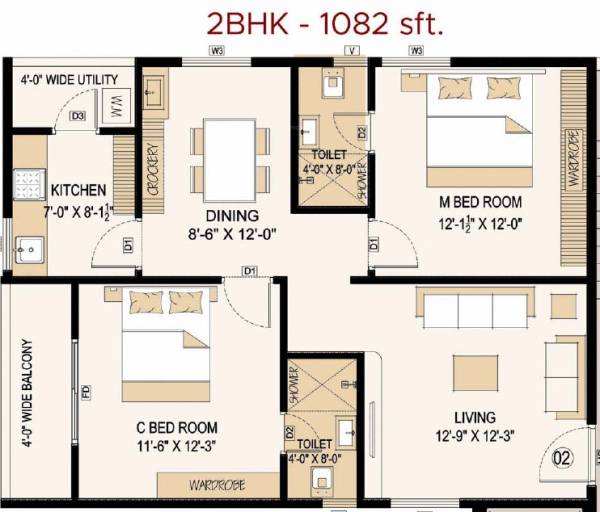  sree-nilayam Floor Plan Floor Plan