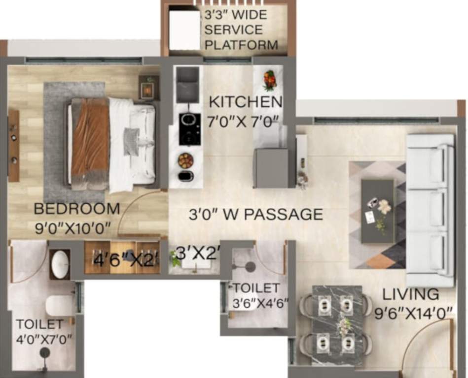  aarambha phase iii Floor Plan Floor Plan