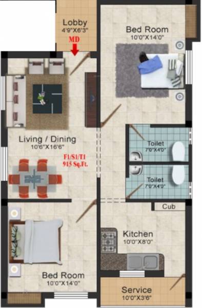  sri-sai-nidhi-flats Floor Plan Floor Plan