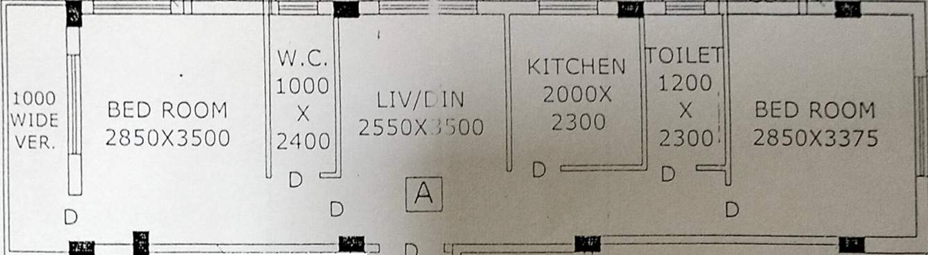  rajkiran apartment Floor Plan Floor Plan