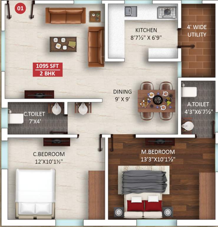  srikaram Floor Plan Floor Plan