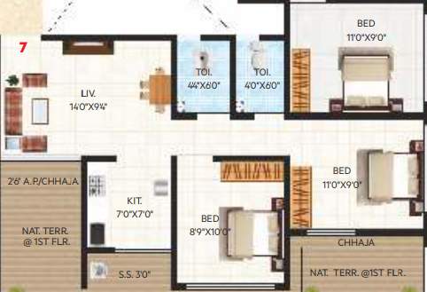  krishna dham Floor Plan Floor Plan