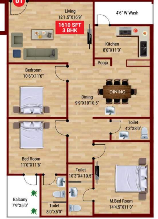  lake way Floor Plan Floor Plan