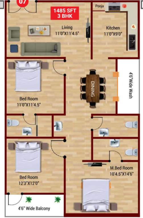  lake way Floor Plan Floor Plan