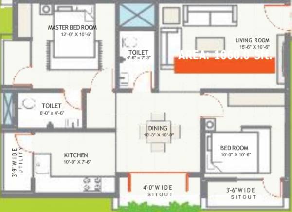  white-palms Floor Plan Floor Plan