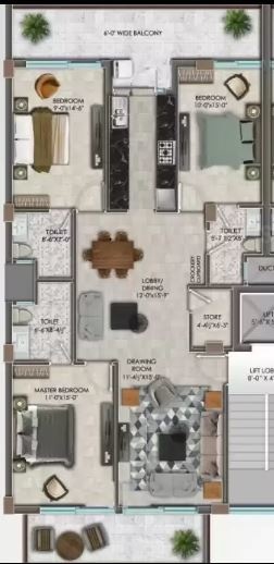  sivanta residency Floor Plan Floor Plan