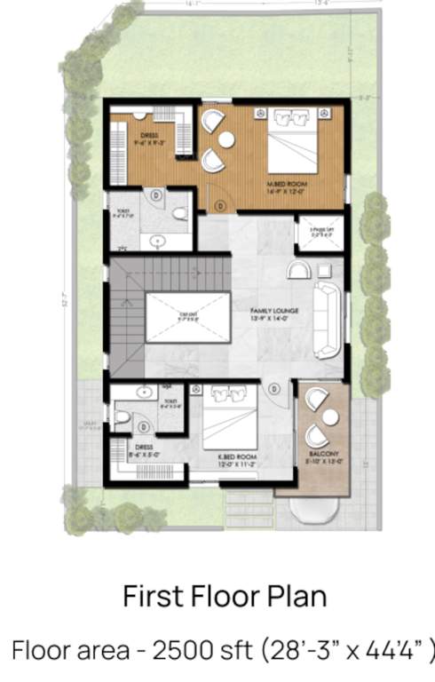  villa palazzo Floor Plan First Floor Plan
