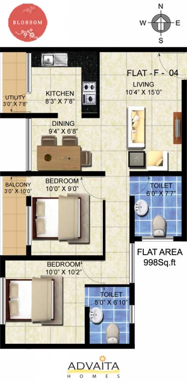  blossom phase ii Floor Plan Floor Plan