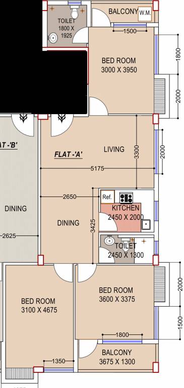  25 jodhpur park Floor Plan Floor Plan