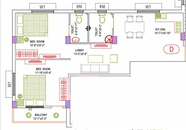  pritha-kunj Floor Plan Floor Plan